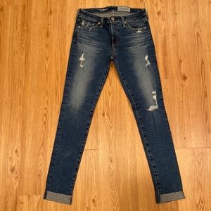 BNWT AG THE LEGGING ANKLE super skinny jeans